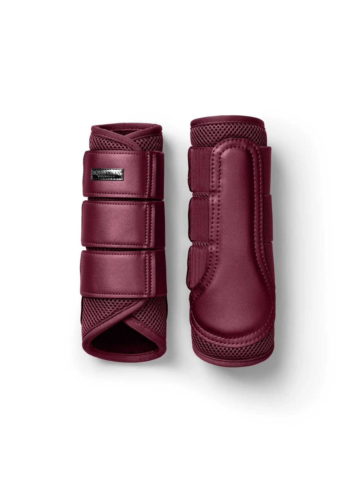 Equestrian Stockholm - FW26 Merlot - Mesh Brushing Boots beenbeschermers