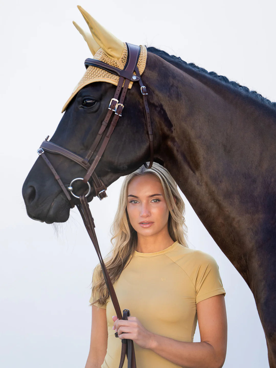 Equestrian Stockholm - SS26 Midsummer Glow - Bonnet d'oreilles Modern oornetje