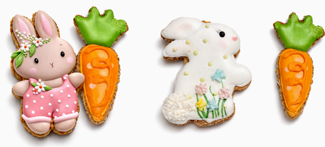 Konska Cukierenka - Biscotti di cavallo di lusso 2 pz. Coniglietto con carota