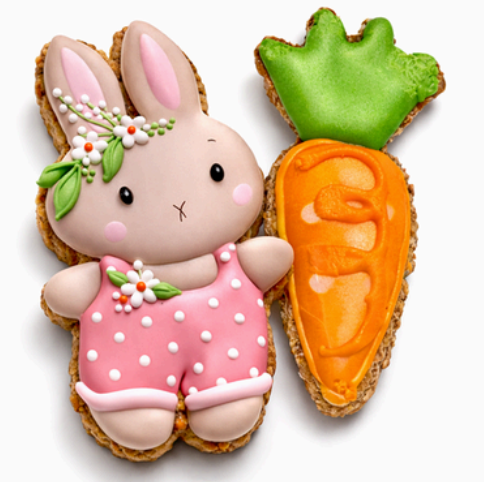 Konska Cukierenka - Biscotti di cavallo di lusso 2 pz. Coniglietto con carota