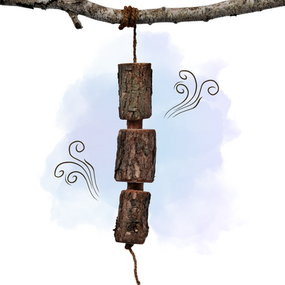 Herbi Horse - Wooden Play Rope Natural