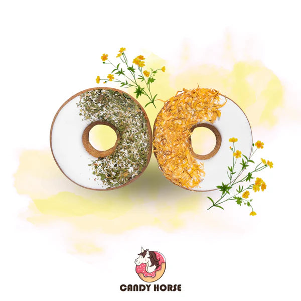 Candy Horse - Horse Cookies Donuts Calendula and Parsley 
