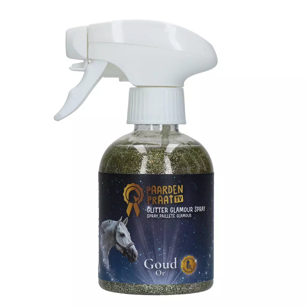 Paardenpraat - Glitter Glamour Spray 250ml (div. kleuren)