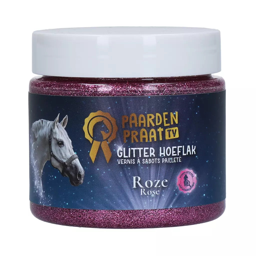 Paardenpraat - Paardenpraat TV Glitter Hoeflak 150ml (div. kleuren)