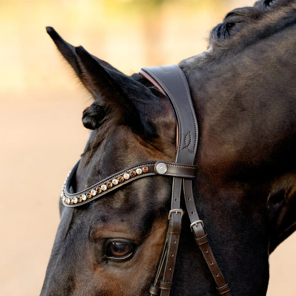 Lumiere - Luxe Hanoverian hoofdstel 'Pippa' Havana