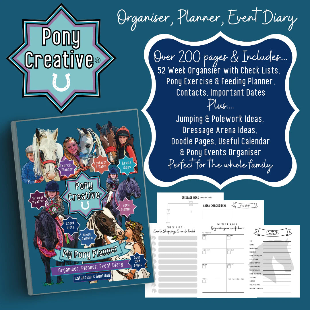 Pony Creative Planner - Englisch