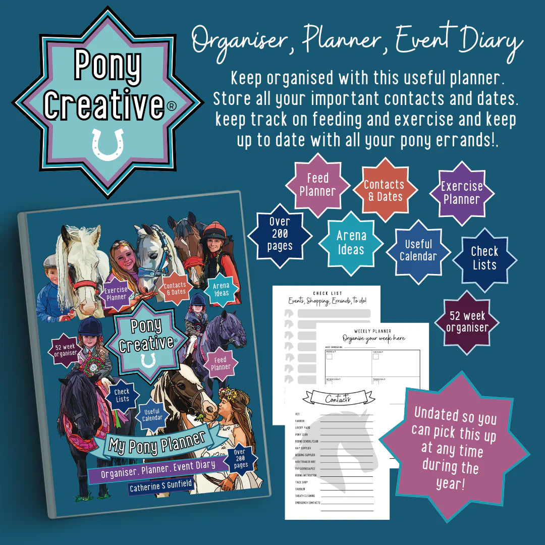 Pony Creative Planner - Englisch