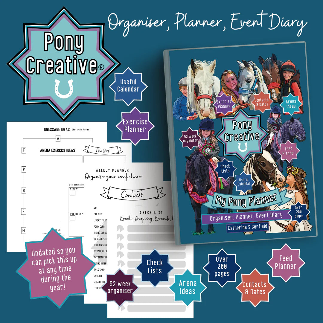 Pony Creative Planner - Englisch