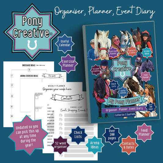 Pony Creative Planner - Englisch
