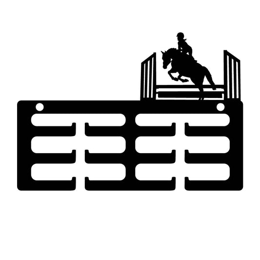 Wolfxjessy - Rozet houder Pony ruiter springen