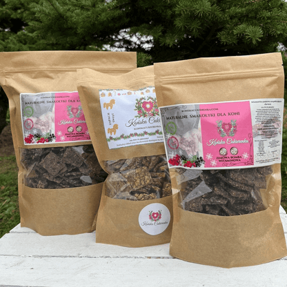 Konska Cukierenka - Natural spicy horse cookies 1L bag