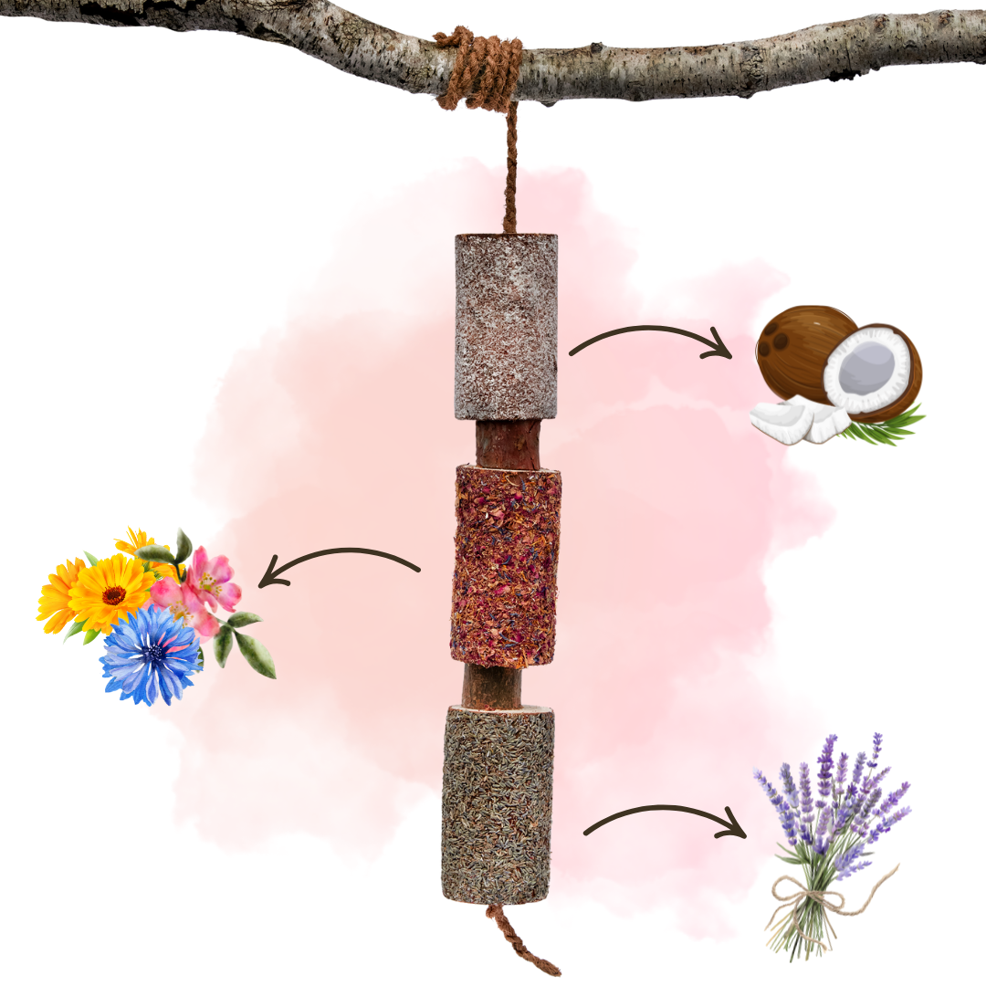 Herbi Horse - Houten speeltouw met kruiden (diverse)