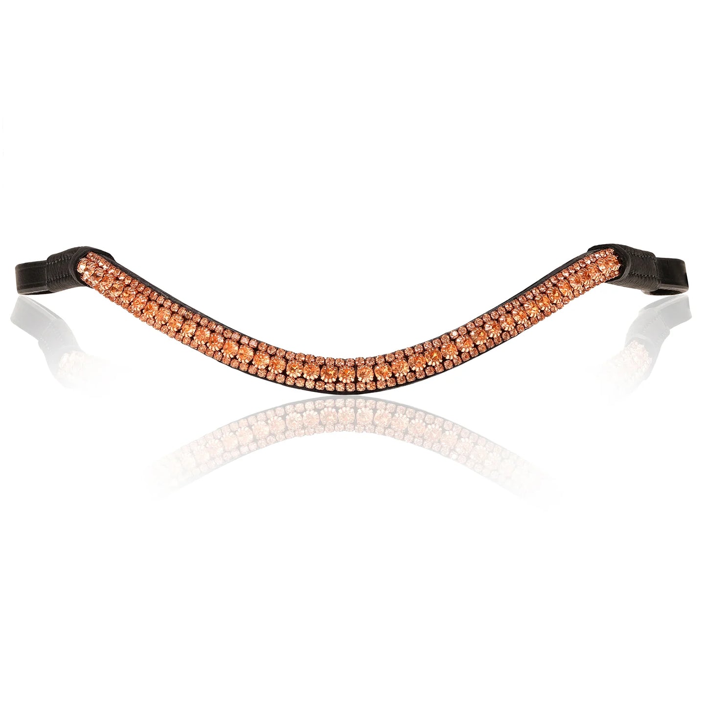 Lumiere - Rose Gold Crystal Browband (also in brown!)