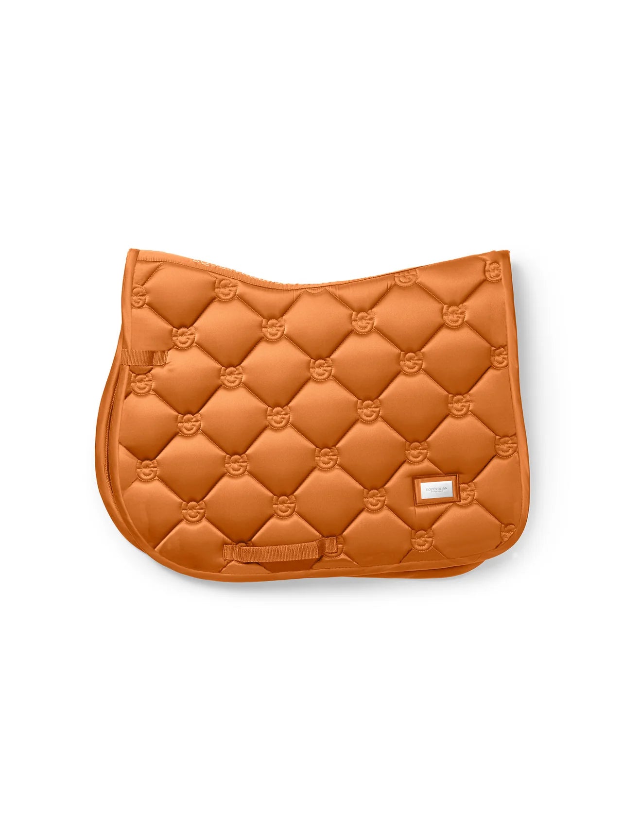 Equestrian Stockholm - FW26 Chestnut - Jump Saddle Pad Satin springzadeldek