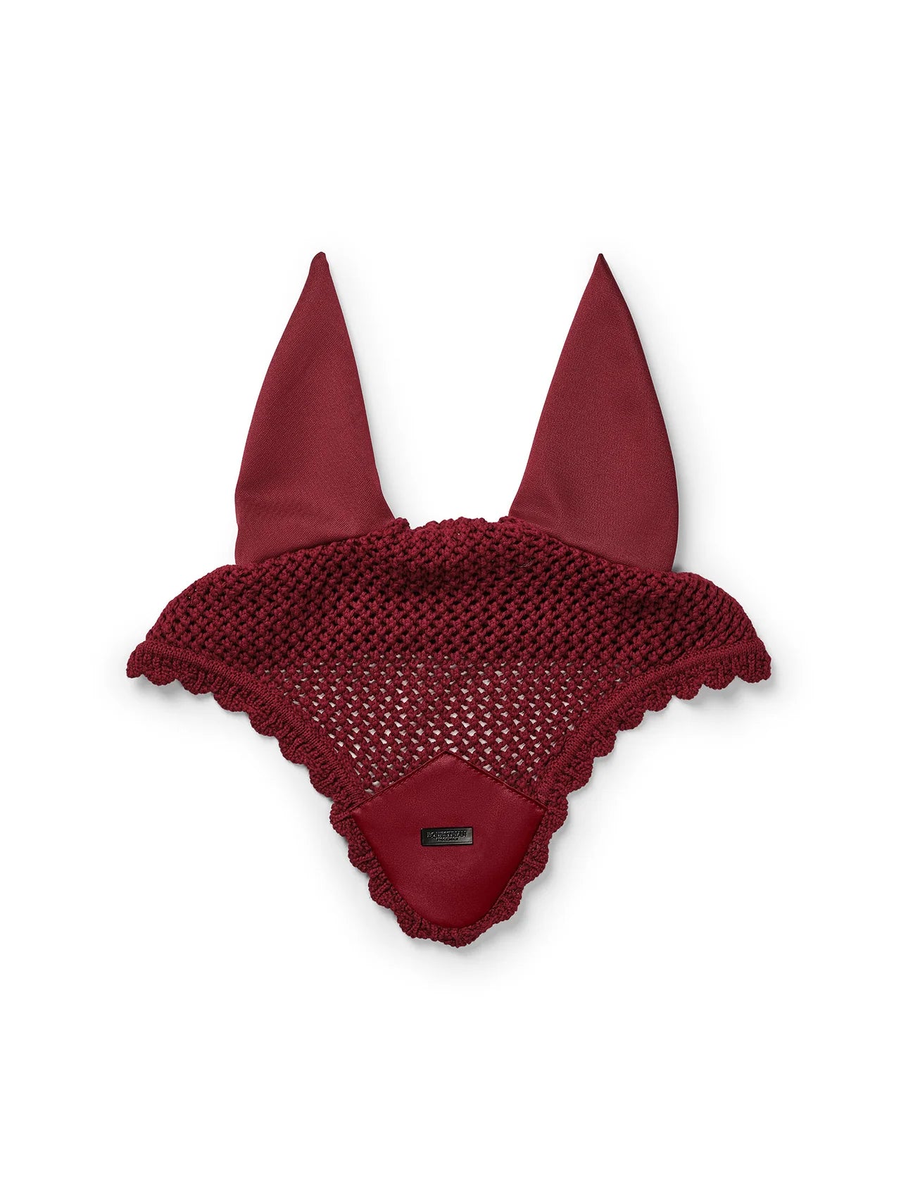 Equestrian Stockholm - FW26 Merlot - Ear Bonnet Satin oornetje