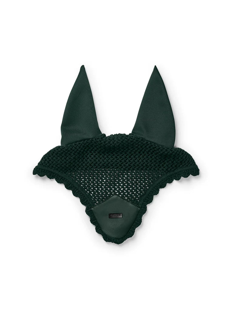 Equestrian Stockholm - FW26 Sycamore Green - Ear Bonnet Satin oornetje