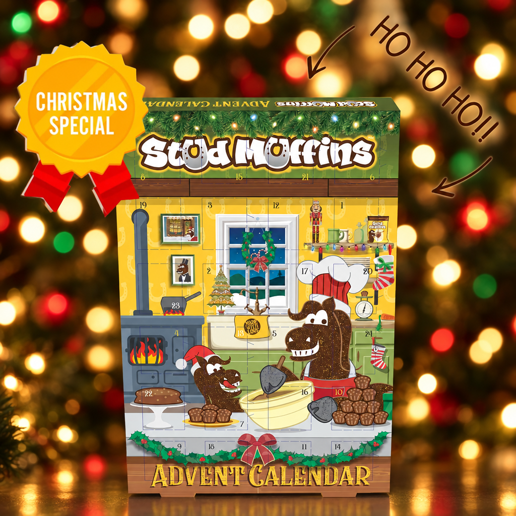 Stud Muffins - Adventskalender met Mini Stud Muffins paardenlekkernijen