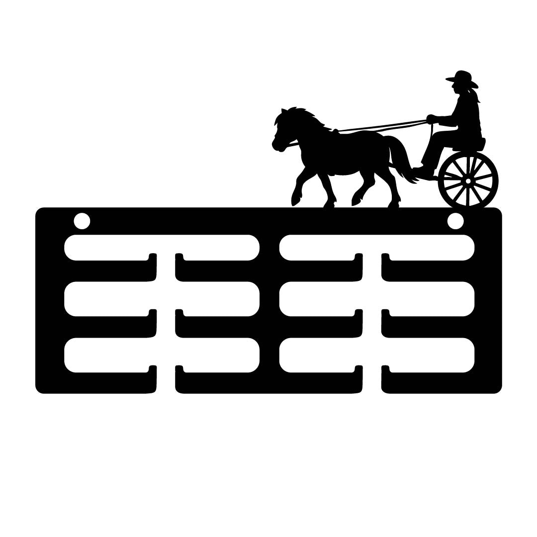 Wolfxjessy - Porta coccarda Sulky da carrozza
