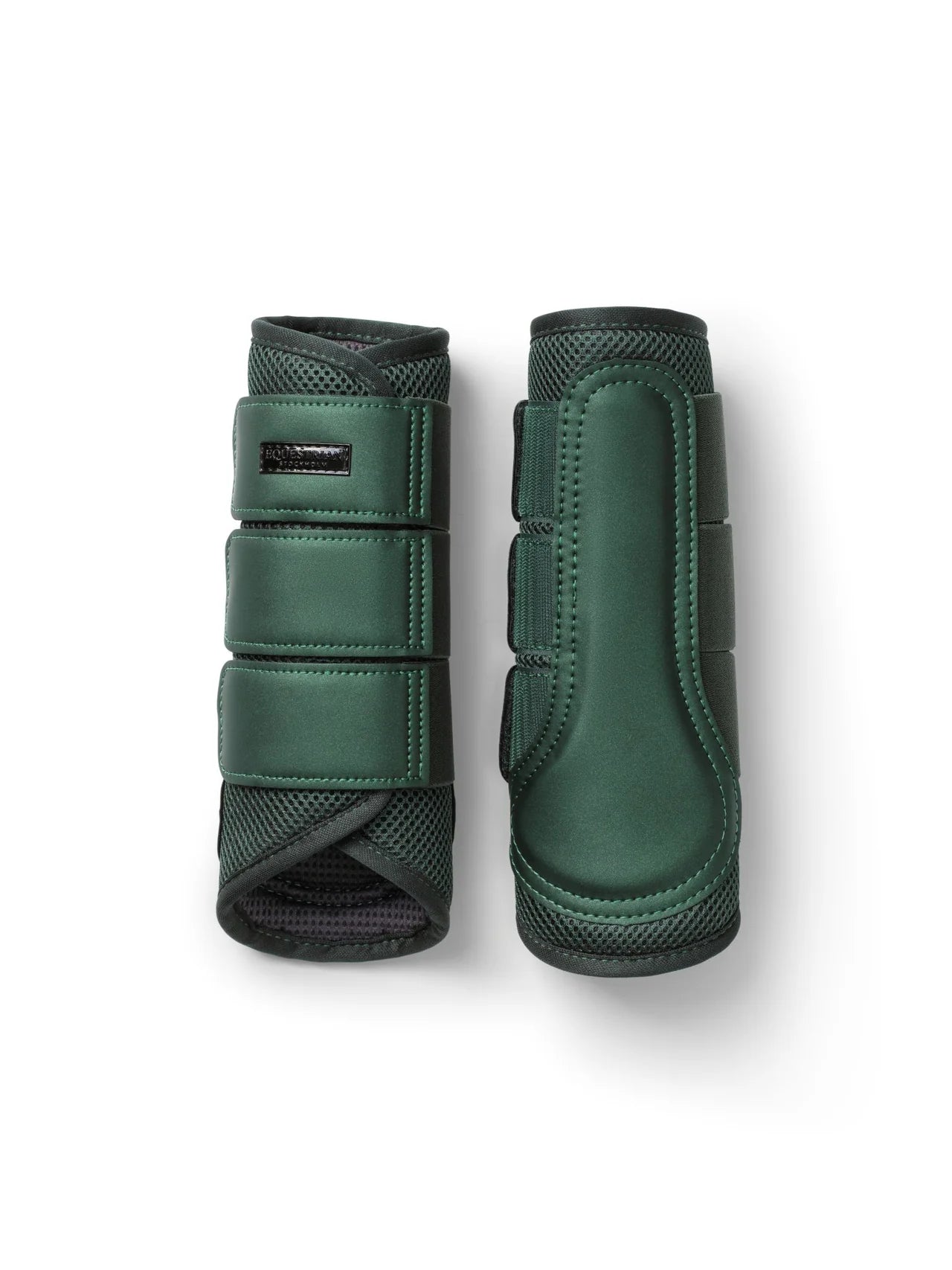 Equestrian Stockholm - FW26 Sycamore Green - Mesh Brushing Boots beenbeschermers