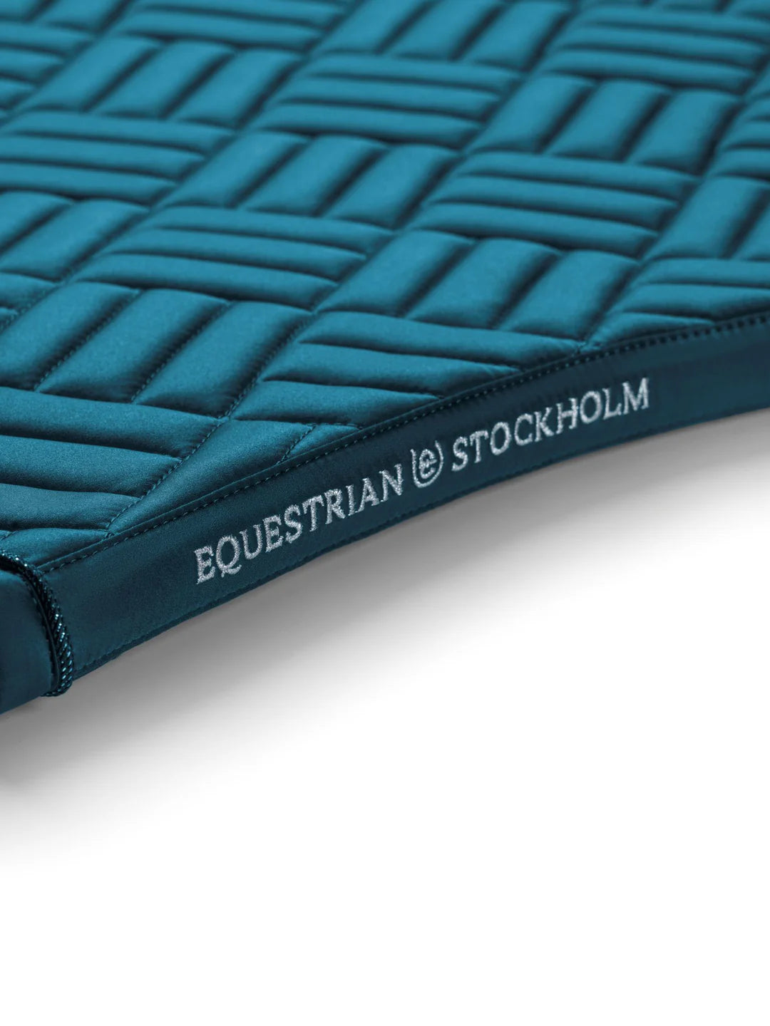 Equestrian Stockholm - FW25 Teal Blue - Tapis de dressage moderne