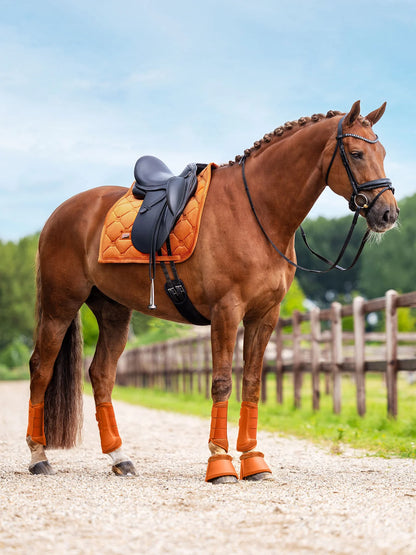 Equestrian Stockholm - FW26 Chestnut - Mesh Brushing Boots beenbeschermers