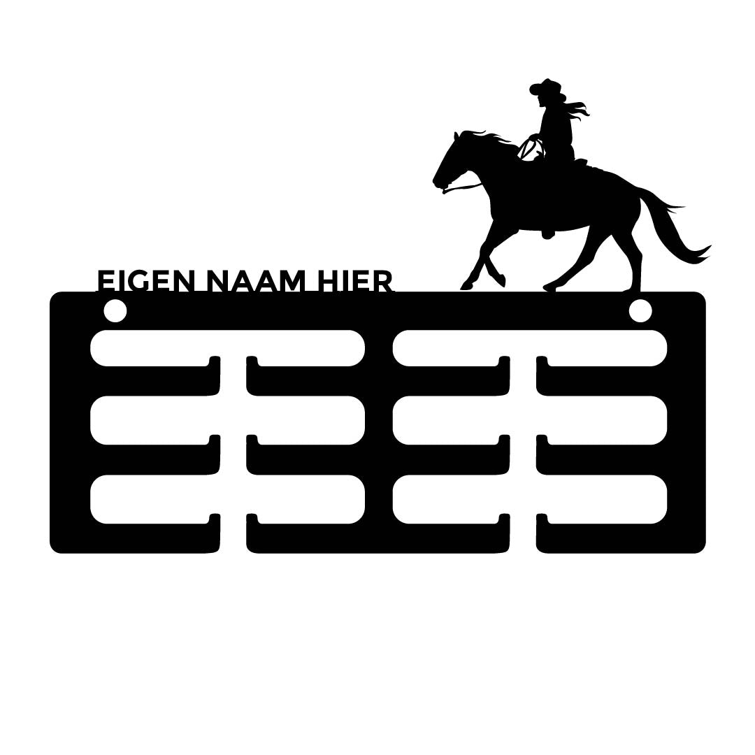 Wolfxjessy - Rosettenhalter Western mit Namen