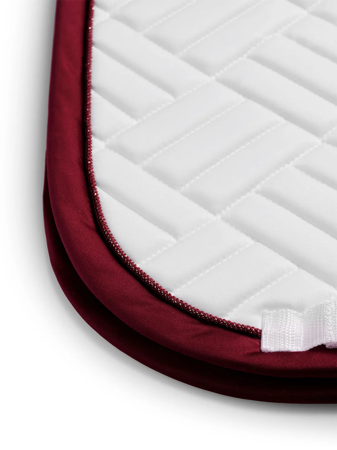 Equestrian Stockholm - FW26 White Merlot - Dressage Saddle Pad Modern dressuurzadeldek
