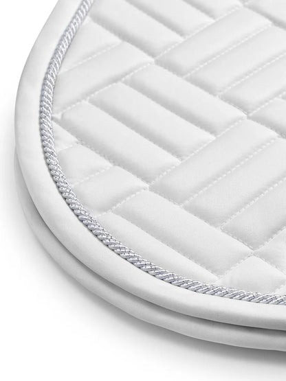 Equestrian Stockholm - Core Collection - White Perfection Jump Saddle Pad Modern