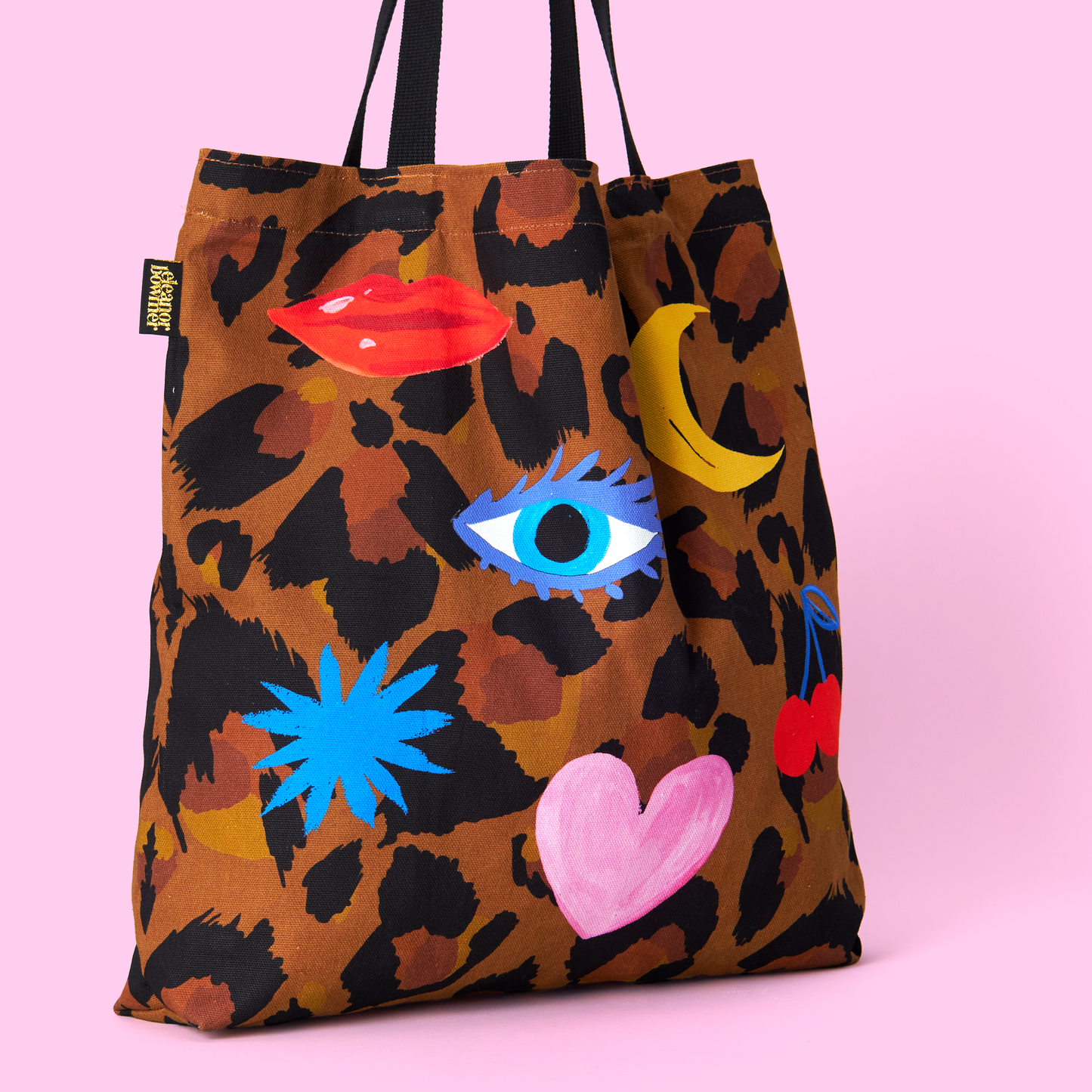 Eleanor Bowmer - Sac à bandoulière Leopard Icoon