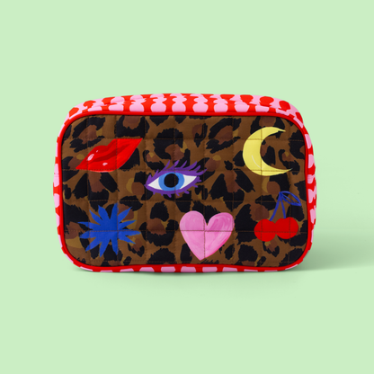 Eleanor Bowmer - Leopard Icon Kulturtasche