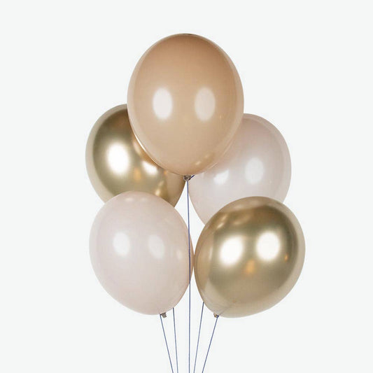 My Little Day - Ballonnen mix 10st. Goud