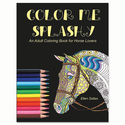 Kelley&Co - Color Me Splashy paarden kleurboek