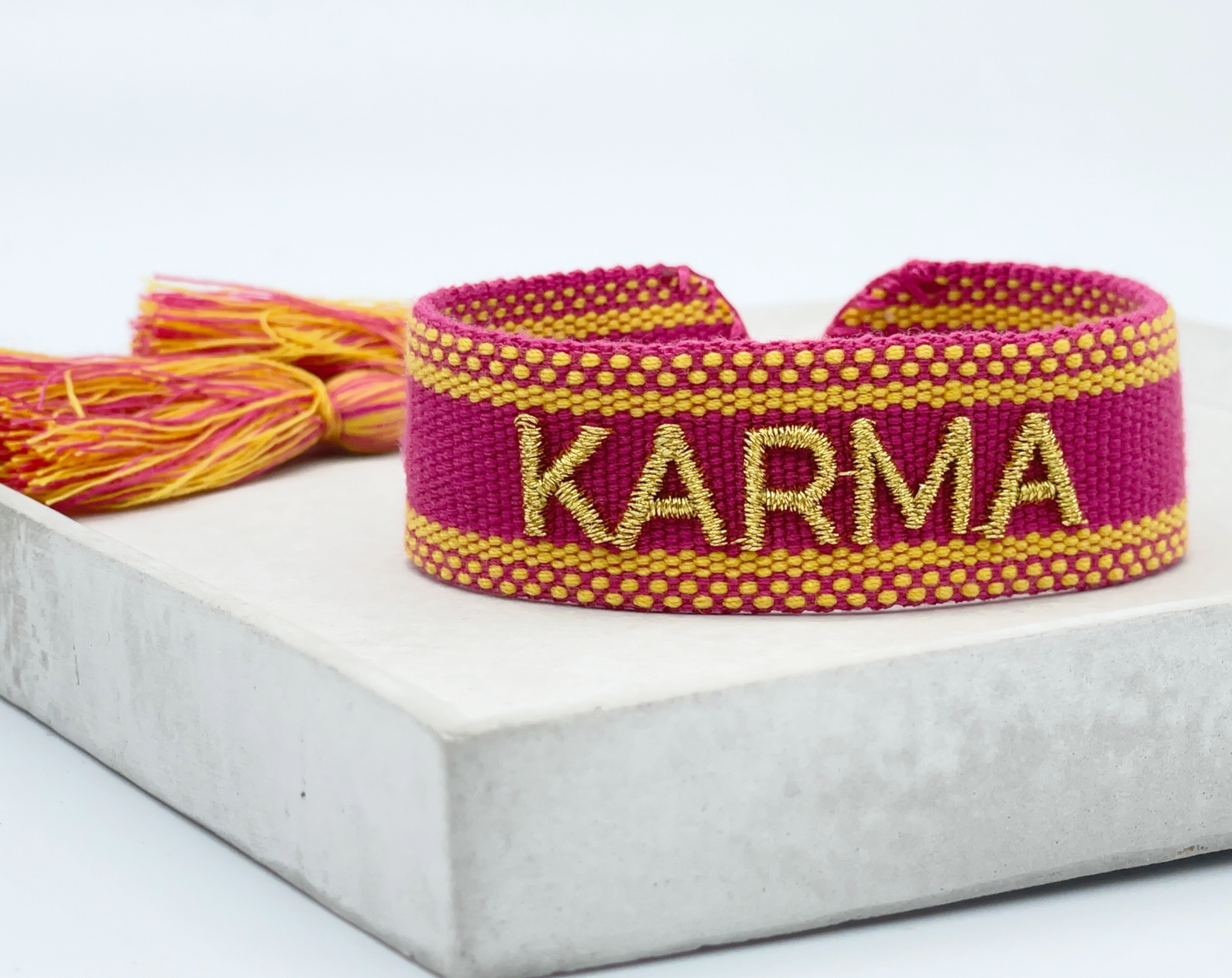 Parsley & Pepper - Karma armband cherry/ goud