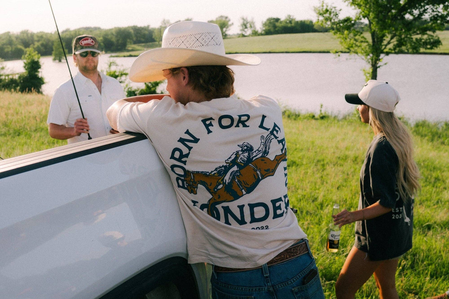 Out Yonder - Born for Leavin' Boxy T‑shirt