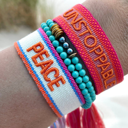 Parsley & Pepper - Unstoppable Armband rosa/orange