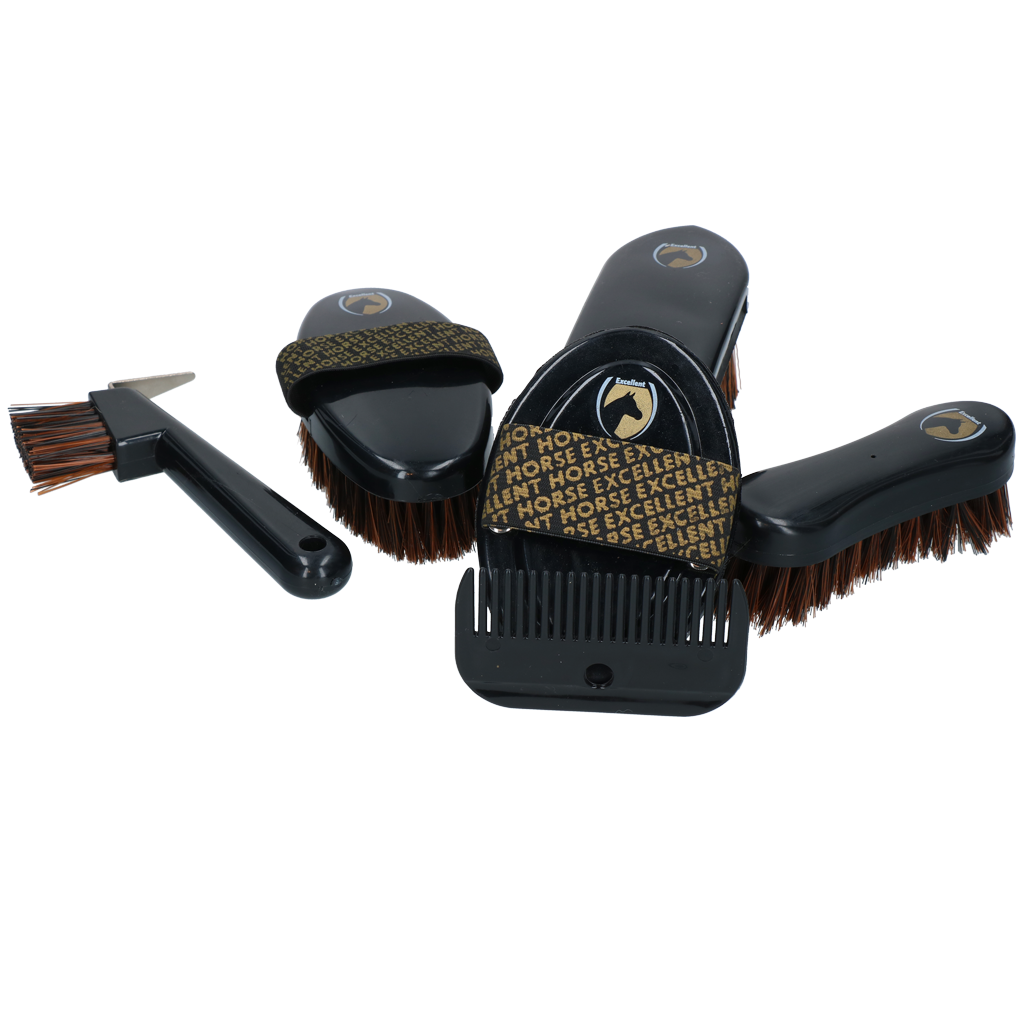 Excellent Horse - Grooming Set Junior paarden poetstasje