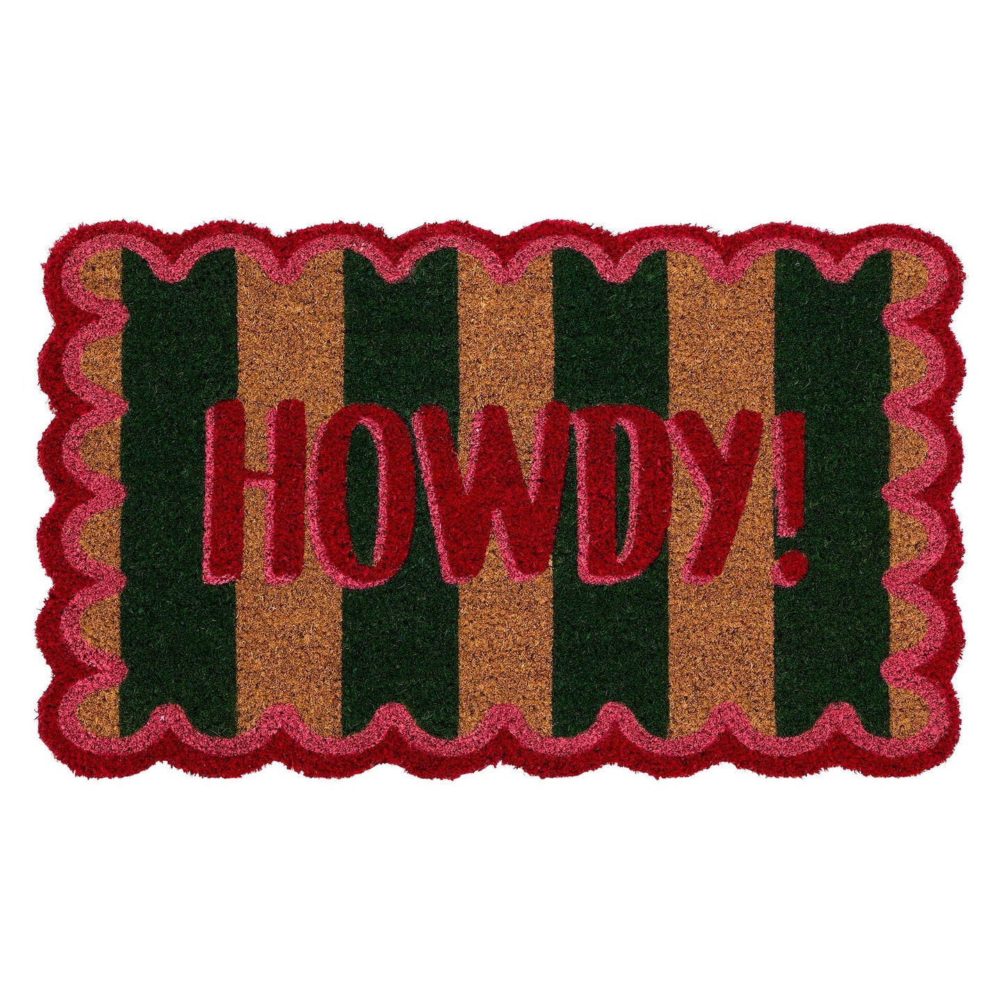 Phoenox Textiles - Paillasson My Mat Howdy Stripe en coco