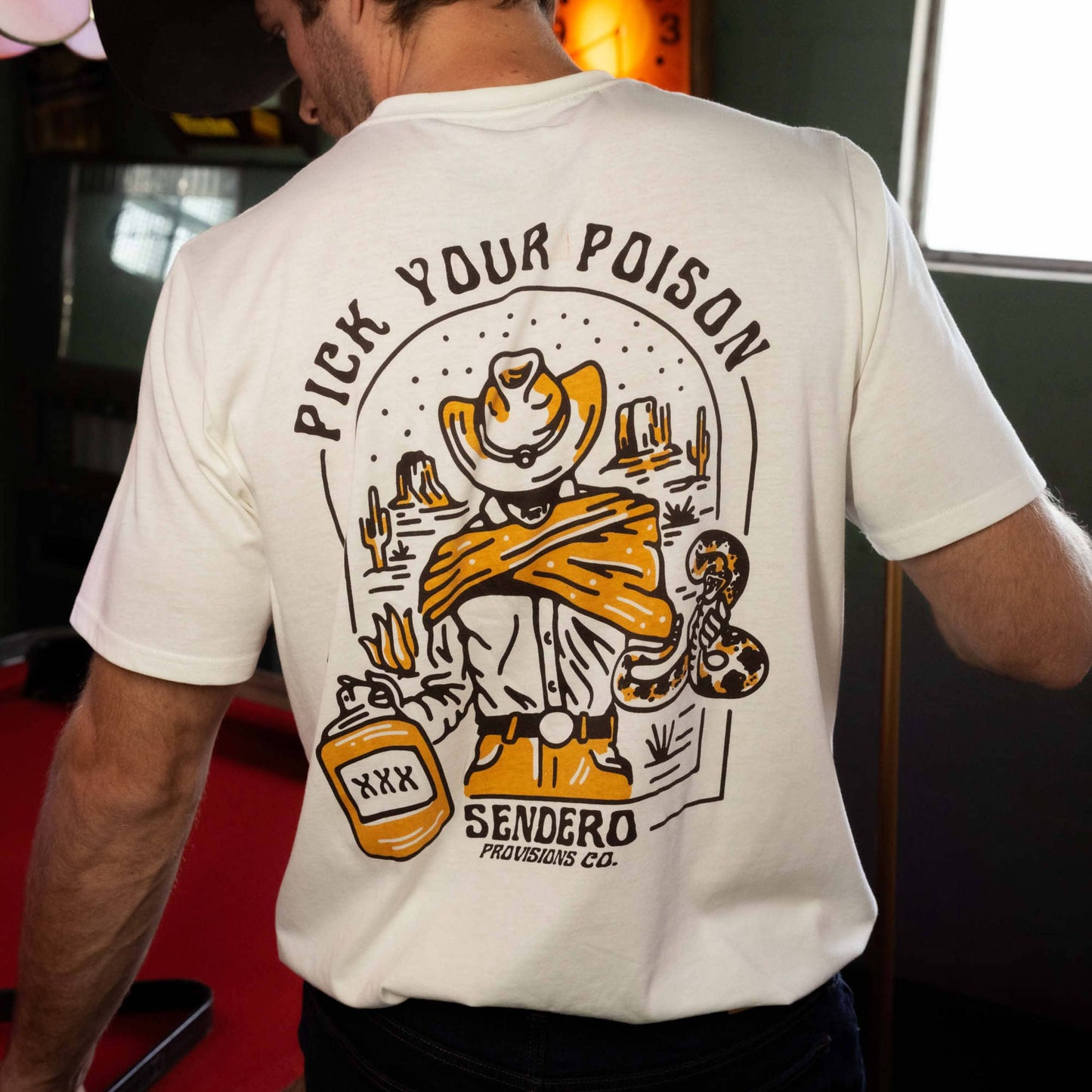 Sendero - Pick Your Poison unisex t-shirt
