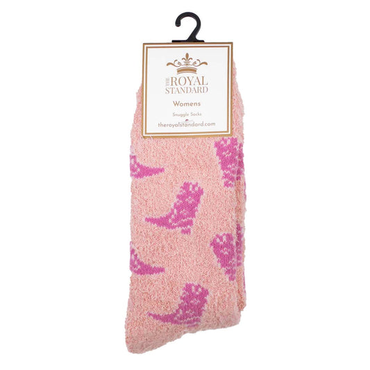 Royal Standard - Cowgirl Boots fluffy snuggle sokken