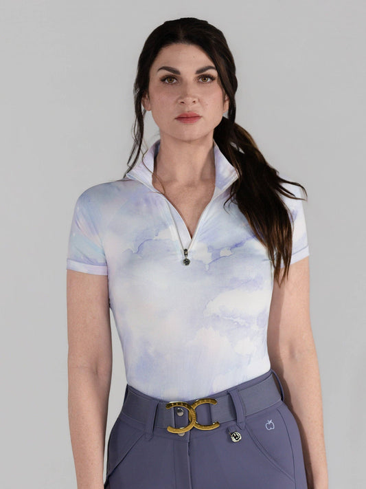 Dapplebay - Opalite Skies 1/4 Rits SS Rijshirt