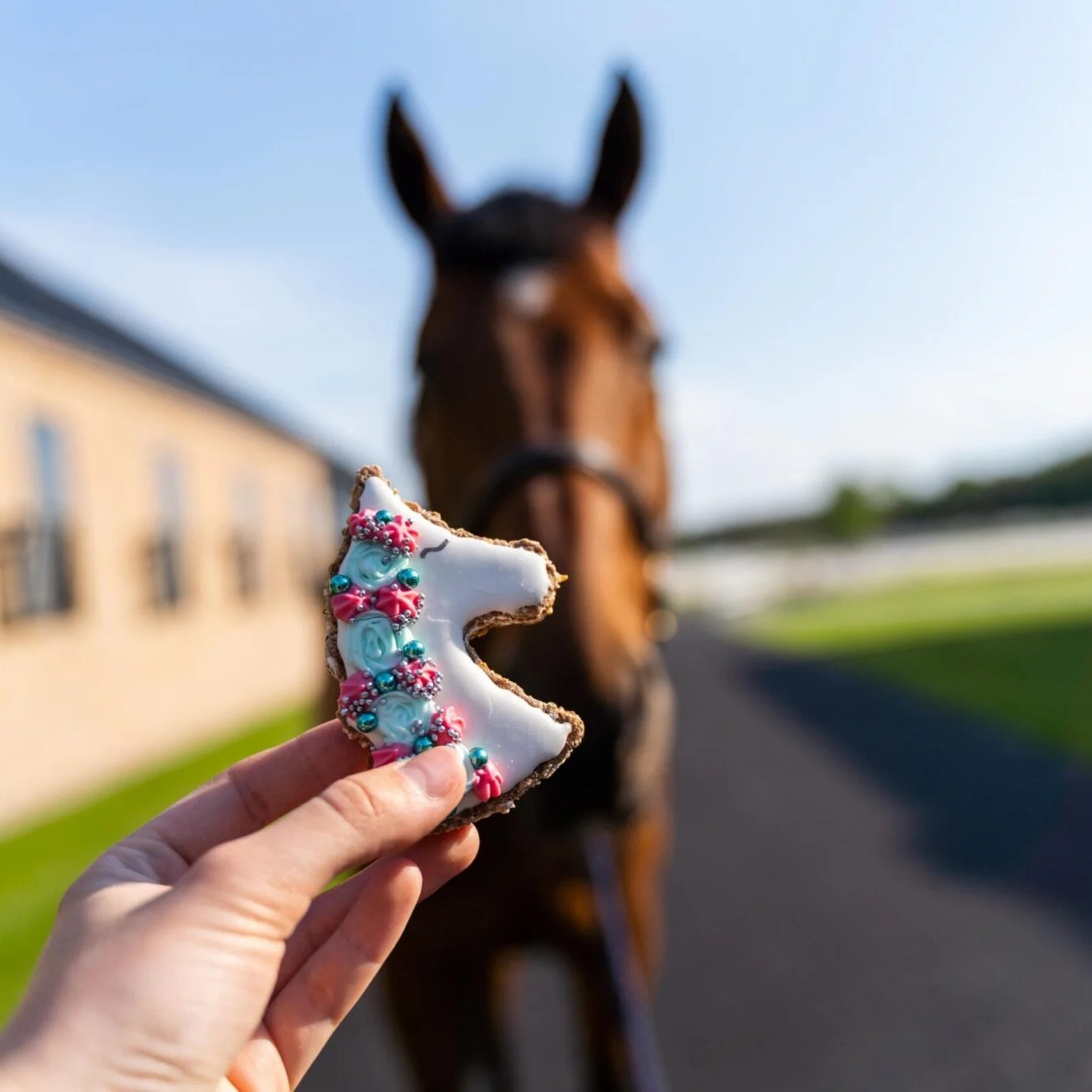 Konska Cukierenka - Luxus-Pferdekuchen Magisches Einhorn