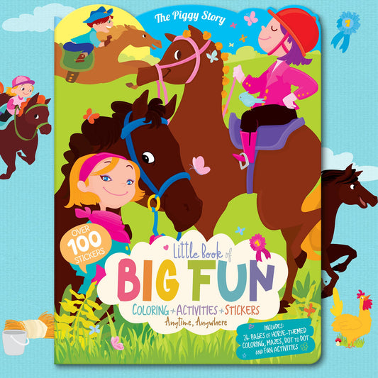 Girl Nation - Paarden Vakantieboek (Puzzelboek, kleurboek, activiteitenboek)
