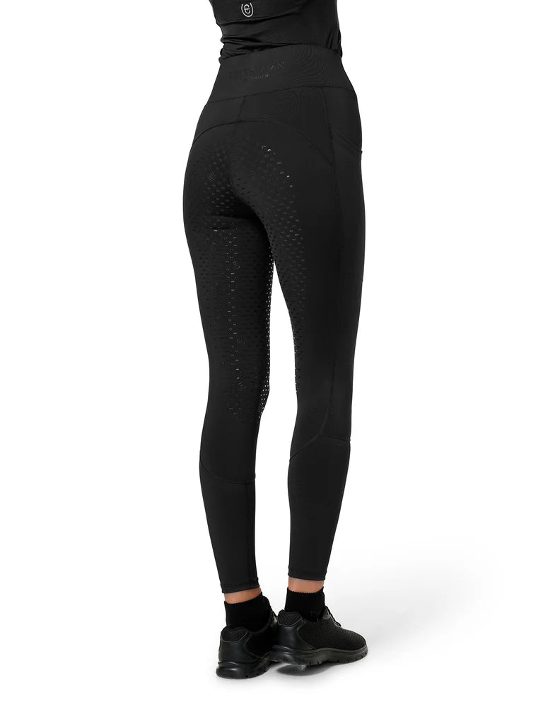 Equestrian Stockholm - Core Collection - Winter Riding Tights Movement fleece gevoerde rijlegging (full-seat)