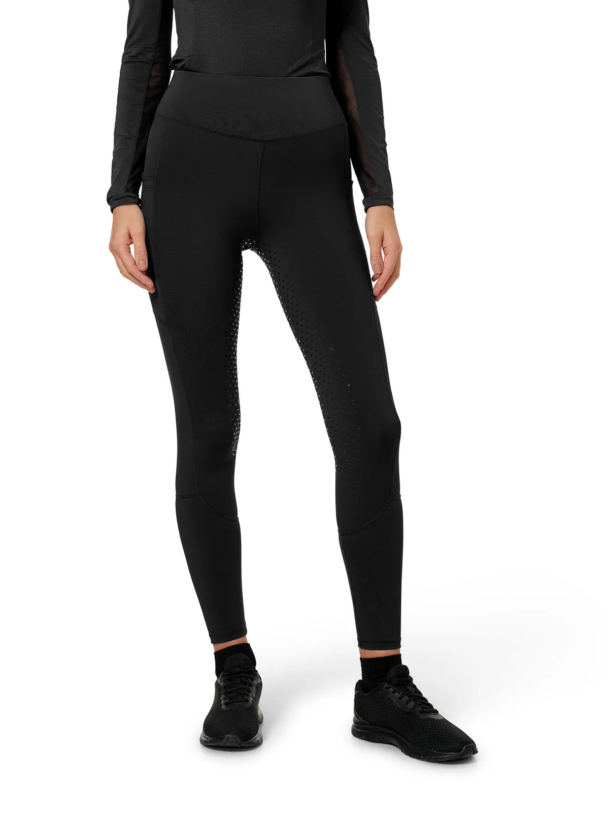 Equestrian Stockholm - Core Collection - Winter Riding Tights Movement fleece gevoerde rijlegging (full-seat)