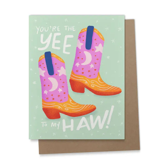 Ana Peake - Wenskaart Yee-Haw