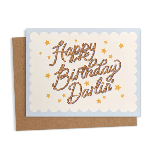 Ana Peake - Wenskaart Birthday darlin'