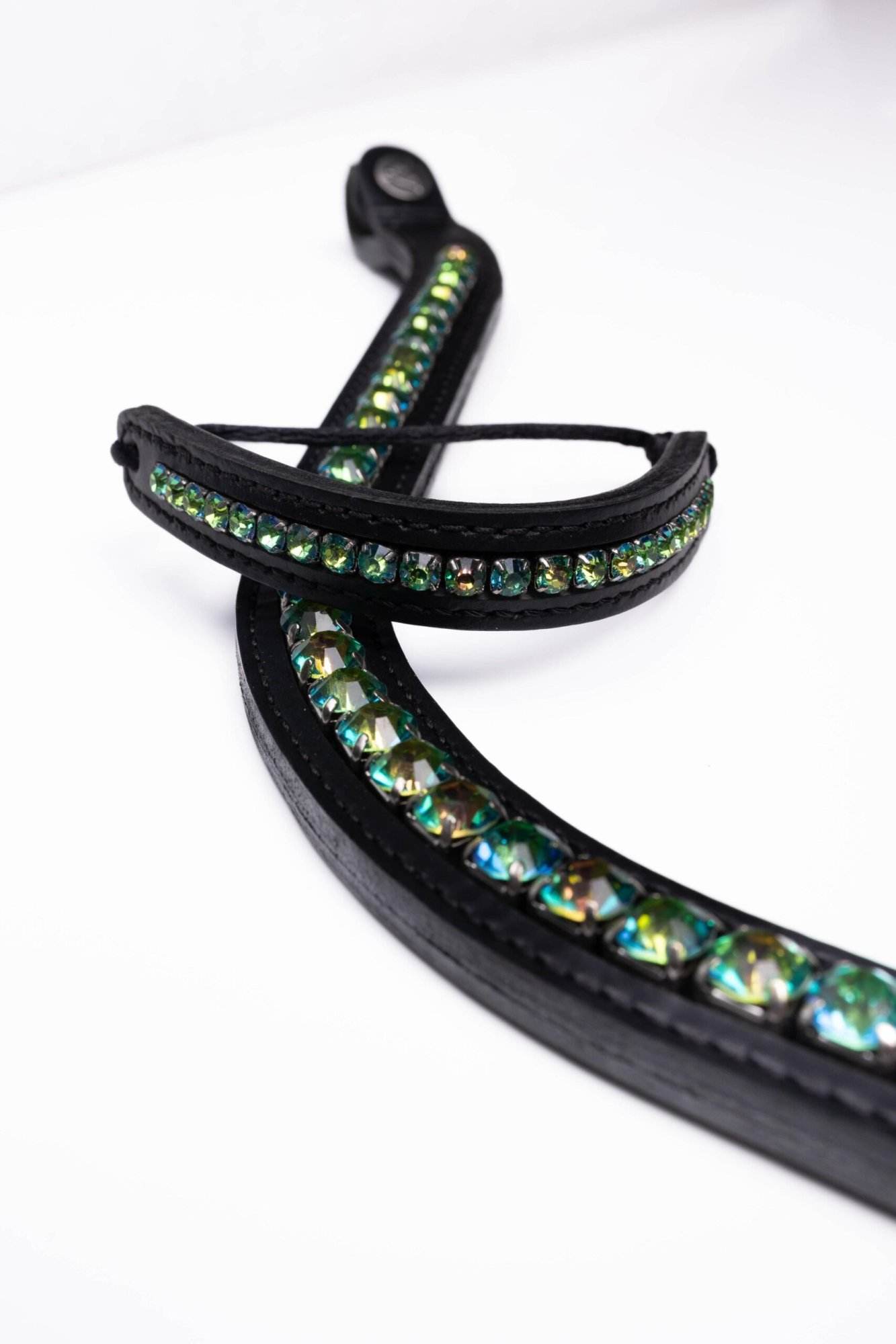 Vísolde - Armband Feline Donkergroen