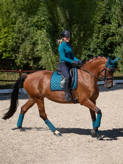 Equestrian Stockholm - Aurora Blues - Dressage Saddle Pad dressuurzadeldek