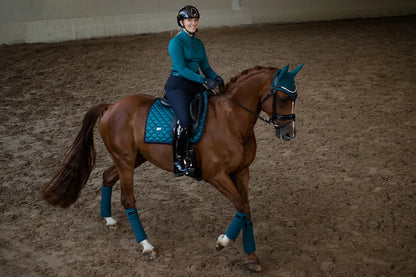 Equestrian Stockholm - Aurora Blues - Dressage Saddle Pad dressuurzadeldek