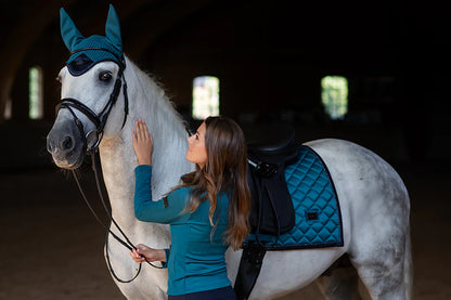 Equestrian Stockholm - Aurora Blues - Dressage Saddle Pad dressuurzadeldek